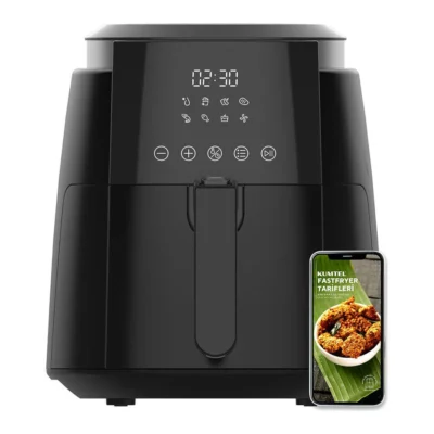 Kumtel HAF-02 Digital 5.5 L Fastfryer Airfryer Yağsız Fritöz